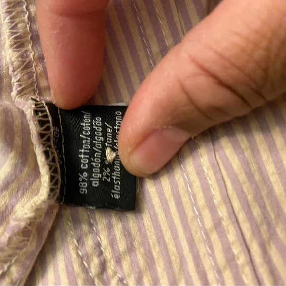 Calvin Klein Striped Blazer Button Front Jacket Multicolor - Picture 6 of 7